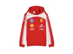 Ferrari F1 2026 dětská mikina s kapucí červená